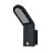 Ledvance LED Wandlamp Endura Stijl Wand Donker Grijs 12W 740lm - 830 Warm Wit | Bewegings- en lichtsensor