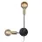 Nordlux Wandlamp Josefine Metaal Zwart | E27