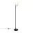 Nordlux Wilson Vloer Lamp Glas en Metaal Zwart | Geschikt voor G9