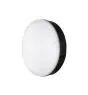 Ledvance LED Bulkhead Surface 300 Zwart 15W 1400lm - 840 Koel Wit | 300mm - IP65 - Bewegings- en lichtsensor - 3 uur Noodverlichting