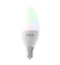 Calex Smart Tuya Wifi E14 Kaars 5W 470lm - 822-840 Afstembaar Wit | RGBW - Dimbaar - Vervangt 40W